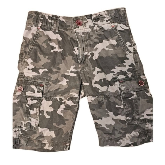 Boys 5/6 Rig Utility Cargo Camo Shorts - Picture 1 of 1